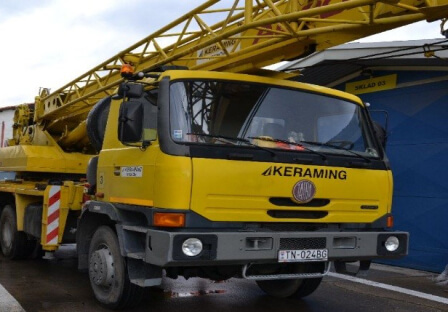 Mobilný žeriav Tatra T815 AD 20 T