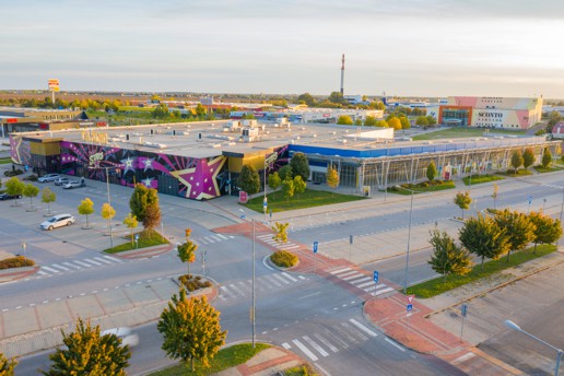 TNT Trnava shopping center