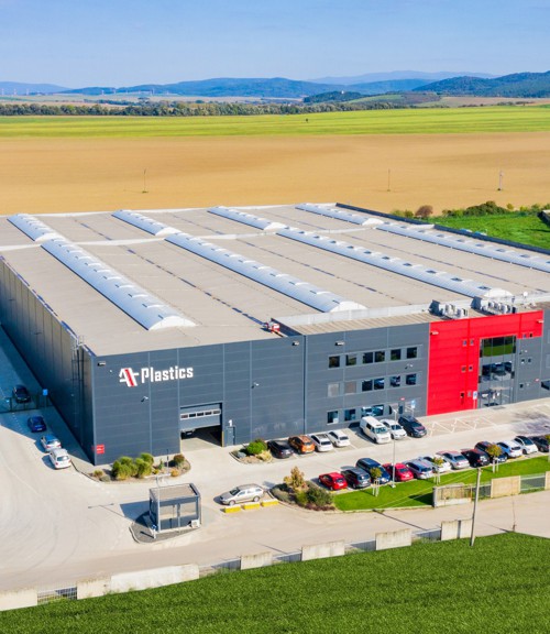 Plant for the production and processing of plastics Solčany