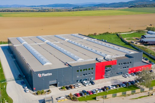 Plant for the production and processing of plastics Solčany