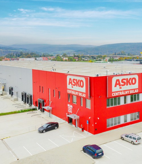 Construction of ASKO Logistics Hall in Trenčín