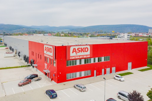 Construction of ASKO Logistics Hall in Trenčín