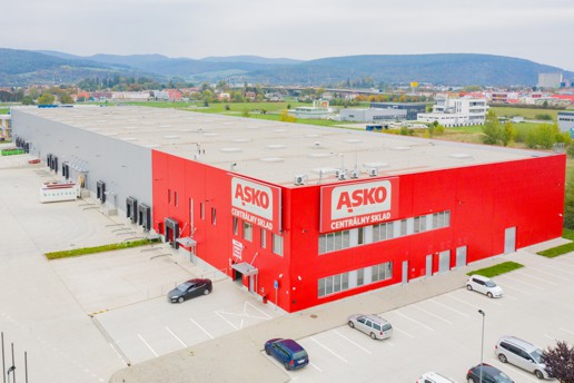 Construction of ASKO Logistics Hall in Trenčín