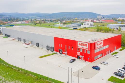 Construction of ASKO Logistics Hall in Trenčín